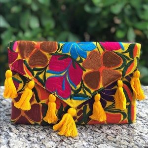 Beautiful handmade clutch from Guatemala